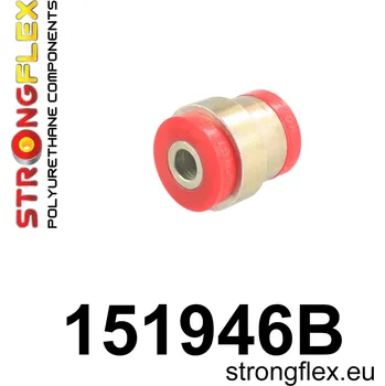 Silentblok nápravy 151946B: Front lower arm bush Red