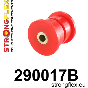 Silentblok nápravy 290017B: Strongflex Uložení převodovky – zadní silentblok Red