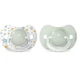 SUAVINEX | Dudlík SX PRO fyziologický Dreams 6/18m 2 ks Varianta: DUDLÍK SX PRO FYZIOLOGICKÝ DREAMS 6/18M 2KS - ZELENÝ