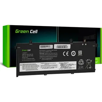 Baterie k notebooku GreenCell Green Cell L18M3P73 Baterie pro notebooky Lenovo ThinkPad T490 - 4350mAh 4350mAh, Napětí: 11.55V. Baterie pro notebooky Lenovo ThinkPad T490 T495 P43s P14s T14 Gen 1 2