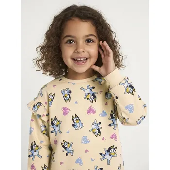 Dívčí mikina Sinsay - Mikina Bluey - krémová - 826CI-01X - 826CI-01X-128