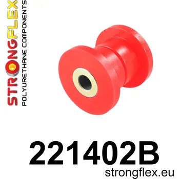Silentblok nápravy 221402B: Strongflex Přední silentblok předního ramene Red