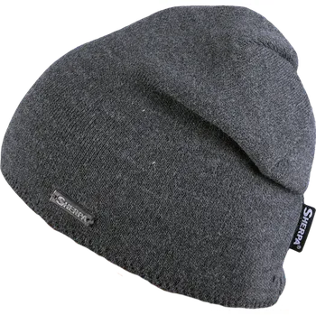 Čepice SHERPA - DÁMSKÁ ČEPICE TANYA DARK GREY SHH3028MDGUNI