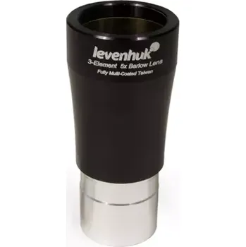Barlowova čočka Levenhuk 5x - 1.25" pro teleskopy