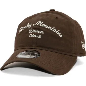 Kšiltovka Kšiltovka New Era - Branded Wordmark 9TWENTY - Brown velikost One Size (56-59 cm)