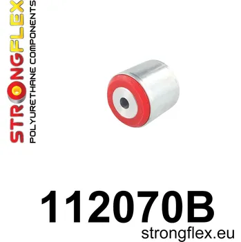 Silentblok nápravy 112070B: Strongflex Silentblok zadního diferenciálu – zadní Red