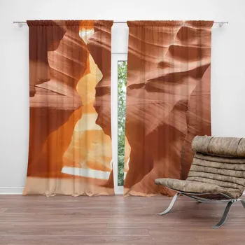 Závěs Sablio Závěs Skály v poušti: 2ks 140x250cm