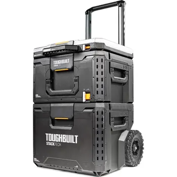 TOUGHBUILT StackTech® Sada pojízdných boxů na nářadí TB-C2S3-B-70R