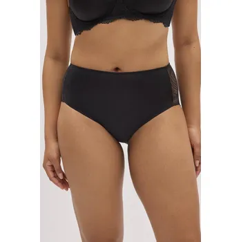 Kalhotky Dámské kalhotky s vyšším pasem Ysabel Mora 10780 Barva: Černá, Velikost: XL