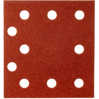 Brusný papír MILWAUKEE Brusný papír 115x107/10HL G60 10 ks