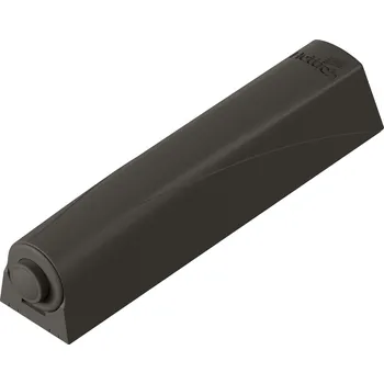 Nábytkové kování Hettich Push to open Pin Strong, k přišroubování, dlouhý zdvih, antracitová