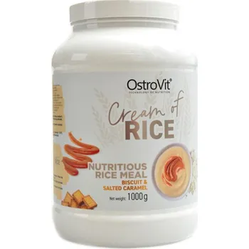 Fitness strava Ostrovit Cream of rice 1000 g - cookies se slaným karamelem