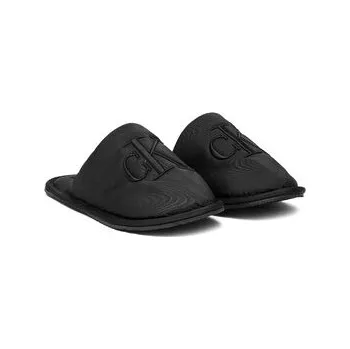 Oblečení a móda Calvin Klein Jeans Bačkory Slipper Satin Moire YW0YW02053 Černá 41