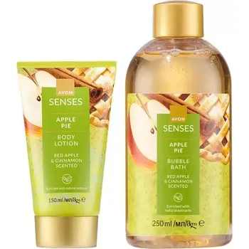 Koupelová pěna Sada s vůní jablečného koláče a skořice