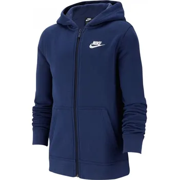Chlapecká mikina Nike Full Zip Hoody Juniors Navy 11-12 let