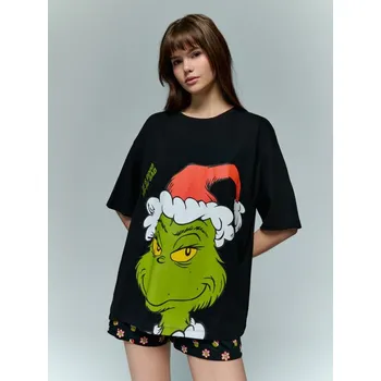 Dámské pyžamo House Vánoční pyžamo Grinch vícebarevná XL