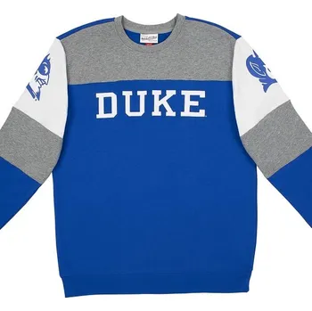 Pánská mikina Mitchell & Ness Overtime Fleece Crew Duke Blue Devils Velikost oblečení: S