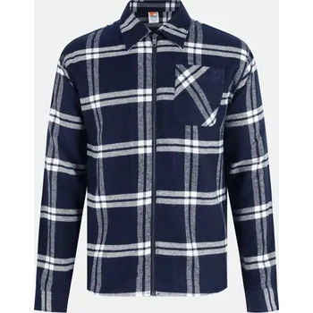 Pánská casual bunda SoulCal Soul Check Overshirt Navy L