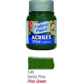 Výtvarná barva Barva na textil 37ml 546 Pine Green