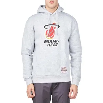 Pánská mikina mitchell & ness miami heat team logo hoody Velikost oblečení: M