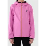 Dívčí softshellová bunda 4F velikost 140 pink