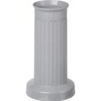 Váza Váza hřbitovní ROVNÁ stříbrná