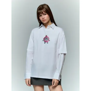 Dámské tričko Tričko s potiskem - XL - House - bílý - 640GV-00X