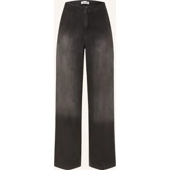 Dámské džíny More & More Dámské Wide Leg Džíny, tmavě šedá, 42