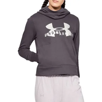 Dámská mikina Under armour w cotton fleece sportstyle logo hoodie Velikost oblečení: XS