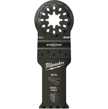 Sada nářadí MILWAUKEE Sada bimetalových nožů pro multifunkční nářadí 28x47mm 50 ks