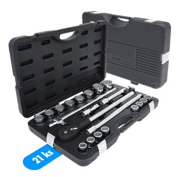 Gola sada KS TOOLS Gola sada 3/4", 12 - hranná - 21 - dílná