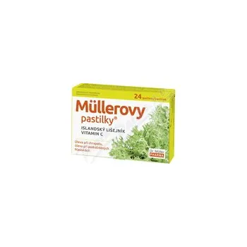 Lék MULLER PHARMA Müllerovy pastilky s islandským lišejníkem 24ks ZP