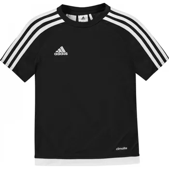 Chlapecké tričko adidas Sereno Training Top Juniors BLACK/WHITE 9-10 Years