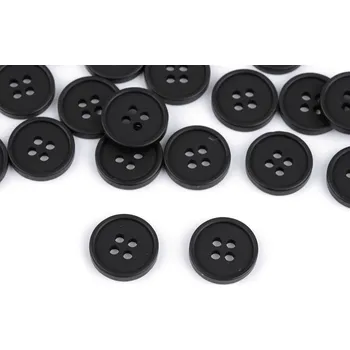 Knoflík Knoflík velikost 24", 28", 32", 36" Varianta: 1 (24") černá, Balení: 20 ks