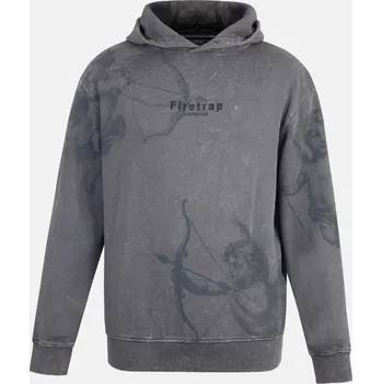 Pánská mikina Firetrap Graphic Hoodie Cherub L