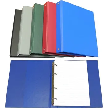 Blok Karis blok A5 kroužkový plast černý