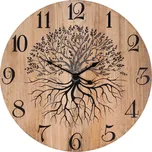 Hodiny nástěnné - pr. 58 cm, MDF, strom života - HA1661