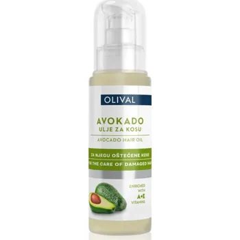 Elektrický kartáč na vlasy Olival Avocado výživný olej pro poškozené vlasy 60 ml