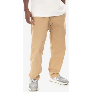 Bavlněné kalhoty Gramicci Gramicci Pant G102.OGT béžová 80X, vel. XXL