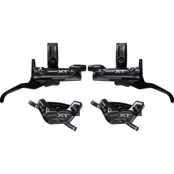 Brzda na kolo Shimano XT BL-M8200/BR-M8220, set kotoučových brzd, XT di2 2025, 2x4píst.