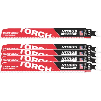 Pilový plátek MILWAUKEE Pilový plátek TORCH NITRUS 230x10T, 5 ks