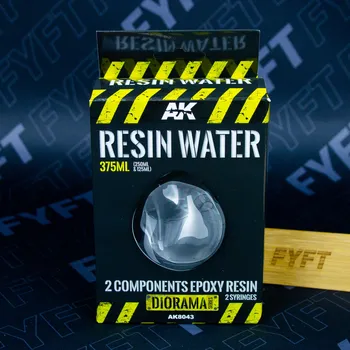 AK8043 Diorama Series - Resin Water 375ml 2 Components epoxy resin
