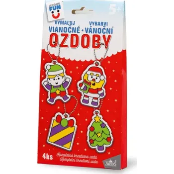 Vánoční dekorace Kreativní sada Vánoční ozdoby Kluk 0002