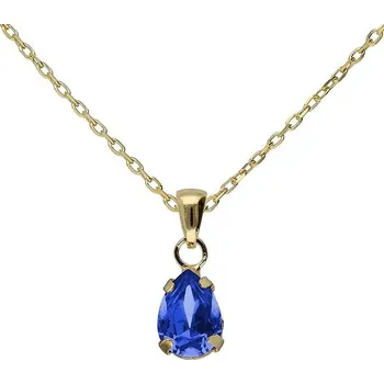 Náramek VICTORIACRUZ Short Birthstone Sapphire (Ag925/1000, 2,2 g)