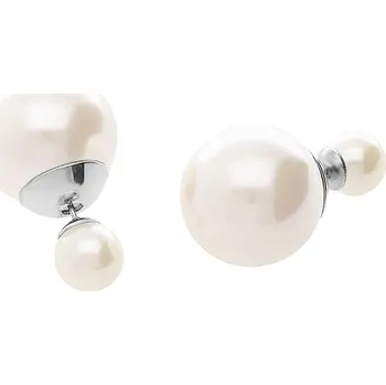 Souprava šperků Nerezové náušnice 7077 - stříbrné barvy - SER.7077