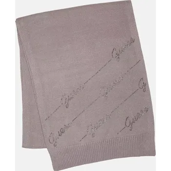 Šála GUESS šála Scarf Rhinestone šedá