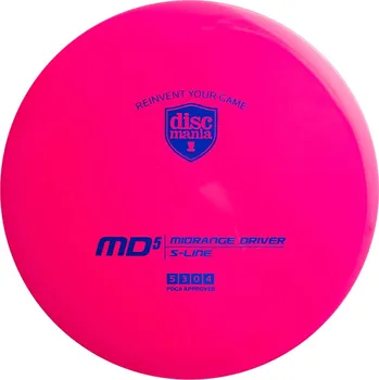 Disc golf MD5 - S-line (Discmania) - Midrange disk Barva: Růžová 173-175g