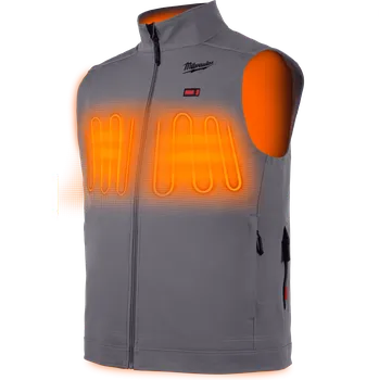 Pánská bunda MILWAUKEE M12™ Vyhřívaná vesta TOUGHSHELL™ "XXXL" - šedá