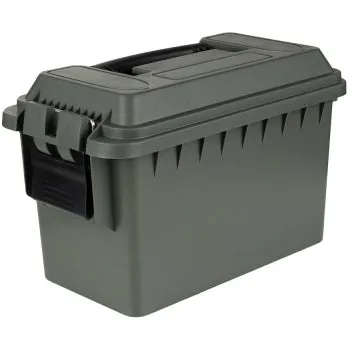 Plastový Ammo Box, .50 Cal - Oliva + dárek zdarma