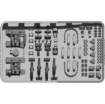 Plastikový model BSK Model 1/35 T-72/T-90 Detail Set